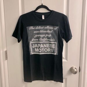 Japanese Motors t shirt black small